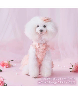 PET PARADISE cherircouture メニーローズ ワンピース ピンク 小型犬 ピンク