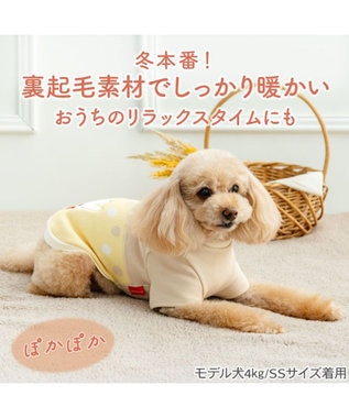 PET PARADISE リサとガスパール ペティヒートDAN Tシャツ 《アヒル》 小型犬 イエロー