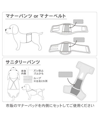 PET PARADISE スヌーピー カレッジ マナーパンツ 中型犬 大型犬 ブラウン