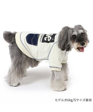 PET PARADISE Lee ステッチ トレーナー 《ホワイト》 小型犬 ホワイト
