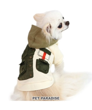 PET PARADISE ペットパラダイス ハーフベスト パーカー 小型犬