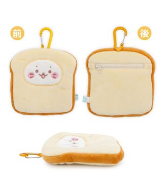 Mother garden しろたん ぺたんこポーチ 《食パンたん》 食パンたん