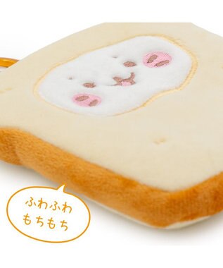 Mother garden しろたん ぺたんこポーチ 《食パンたん》 食パンたん