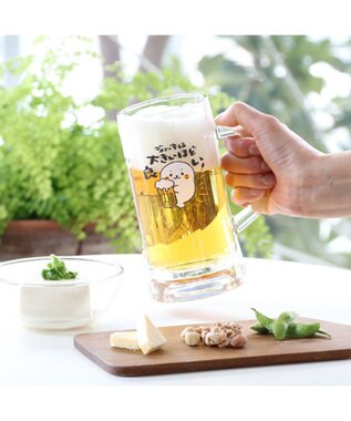 Mother garden しろたん ジョッキ 大 640mL 《大きいほど良い 重くて持てません柄》 -