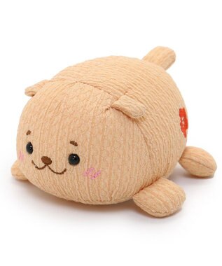 Mother garden しろたん ちりめん ちびマスコット 《しろたん/らっこいぬ》単品 らっこいぬ