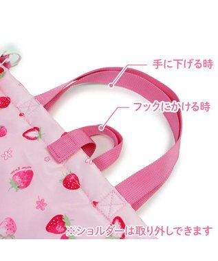 Mother garden マザーガーデン 野いちご 通園・通学バッグ 3点セット 《スケッチ柄》 スケッチ柄