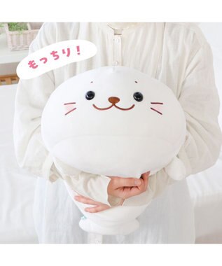 Mother garden しろたん ふわもち抱き枕 小 55cm ぬいぐるみ マシュマロみるく