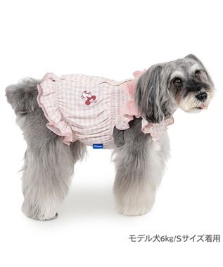 PET PARADISE ディズニー ミニーマウス 背中開き クールキャミソール 小型犬 ピンク