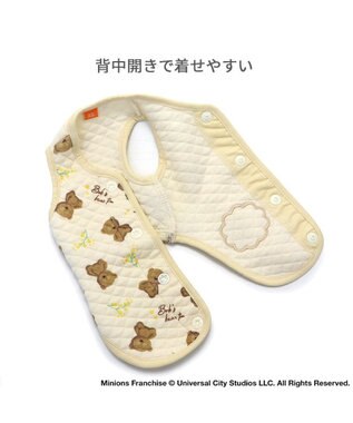 PET PARADISE ミニオン ティム キルティング ベスト 《お花》 小型犬 ホワイト