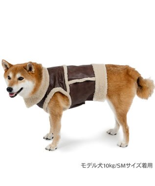 PET PARADISE ペットパラダイス フライトベスト 中型犬 茶系