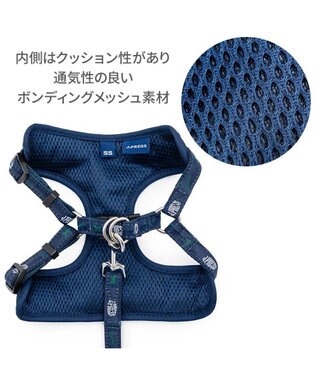 PET PARADISE J.PRESS ハーネス＆リード 《ブラック格子柄》 ＳＳ 0