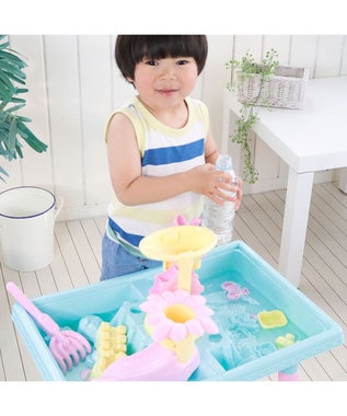 Mother garden マザーガーデン ウォータープレイテーブル 《パステル》水遊び フラワー プラおもちゃ -