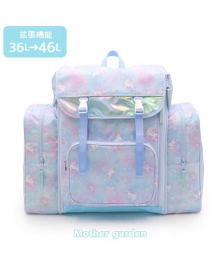 Mother garden マザーガーデン  ネット店限定 ユニコーン トラベル リュック 《ミルキーウェイ柄》 ミルキーウェイ柄