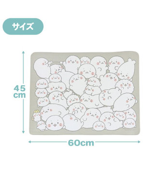 Mother garden しろたん 拭ける キッチンマット Ｓ 45cm×60cm -