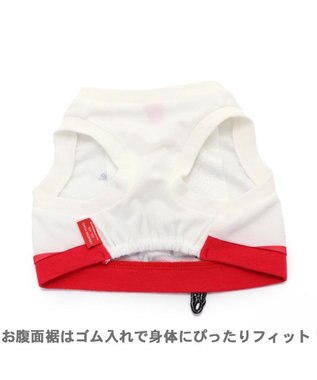 PET PARADISE  スヌーピー ショート丈 タンクトップ 保冷剤付き 中型犬 白~オフホワイト