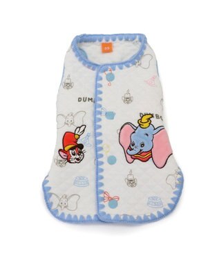 PET PARADISE ディズニー ダンボ キルトベスト 小型犬 ホワイト×ブルー