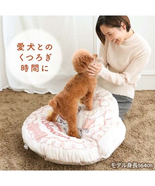PET PARADISE ディズニー 101匹わんちゃん くつろぎマット Ｍ ベージュ