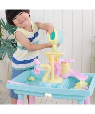 Mother garden マザーガーデン ウォータープレイテーブル 《パステル》水遊び フラワー プラおもちゃ -
