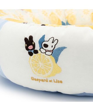 PET PARADISE リサとガスパール シトラス クールカドラー Ｍ ホワイト×ブルー