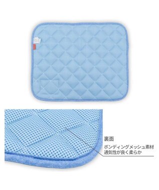 PET PARADISE スヌーピー クール マット  《サマーバケーション柄》 Ｓ ホワイト×ブルー
