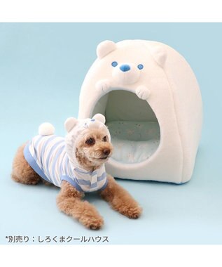 PET PARADISE ペットパラダイス エコ メイド パーカー 《しろくま》 小型犬 ホワイト
