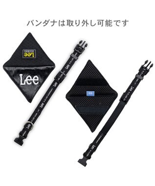 PET PARADISE Lee クッション バンダナ 首輪 ３Ｓ ブラック