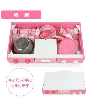 Mother garden マザーガーデン  野いちご キューティ テーブル キッチン ピンク（淡）