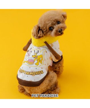PET PARADISE ディズニー ミッキーマウス＆プルート パーカー 《ケーキ柄》 小型犬