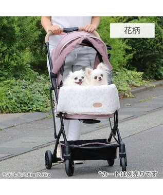 PET PARADISE ペットパラダイス ペットカート クッション 《花柄》 花柄