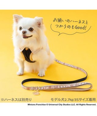 PET PARADISE ミニオン リード 《チェック柄》 ＳＳ～Ｓ ベージュ
