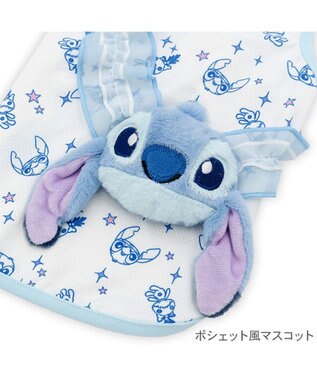 PET PARADISE ディズニー スティッチ ポシェット風 クール タンクトップ《たれ耳》 小型犬 ブルー