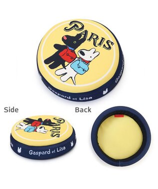 PET PARADISE 犬 おもちゃ リサとガスパール フライングディスク M (直径22cm) 黄