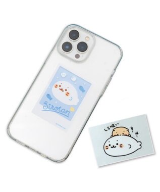 Mother garden しろたん どこでも一緒 しろたんステッカー 小 2枚セット 《しろ吸い/フォト風》 しろ吸い/フォト風