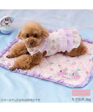 PET PARADISE ディズニー ヤングオイスター クールマット  S ピンク