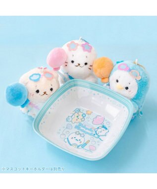 Mother garden しろたん メラミン食器 スクエアボウル 0