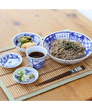 Mother garden しろたん 和食器 旅柄 和大皿 和大皿
