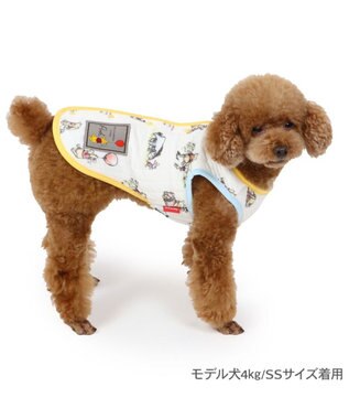 PET PARADISE ディズニー くまのプーさん ふわりとキルトベスト  手描き柄  超小型犬 小型犬 手描き柄