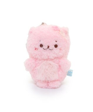 Mother garden しろたん もふもふ お座り マスコットキーホルダー 【単品】 さくららっこいぬ