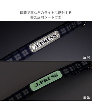 PET PARADISE J.PRESS リード  《チェック柄》 ４Ｓ～３Ｓ 小型犬 ホワイト×ブルー
