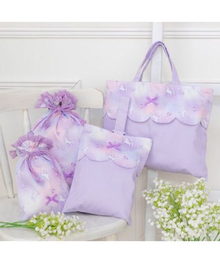 Mother garden マザーガーデン ユニコーン 巾着 《ぷっくり柄》 大 ぷっくり柄