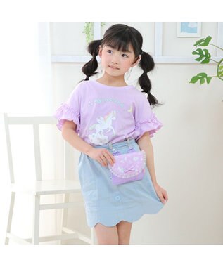 Mother garden マザーガーデン ポケット ポーチ 《ハピネス柄/いちご柄》 移動ポケット 単品 ユニコーン