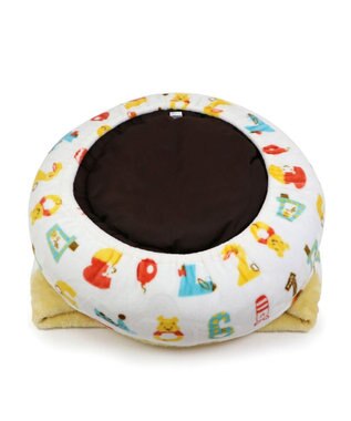 PET PARADISE ディズニー くまのプーさん 丸型寝袋 遠赤外線 《数字柄》 60cm 数字柄