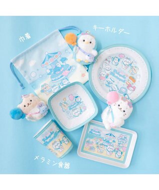 Mother garden しろたん メラミン食器 スクエアボウル 0