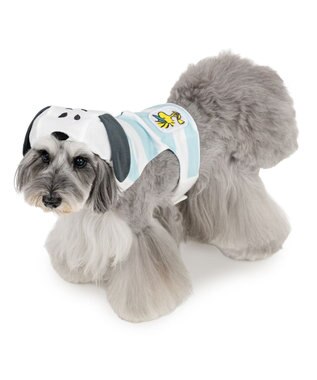 PET PARADISE スヌーピー ウッドストック クールベスト 小型犬 ライトブルー