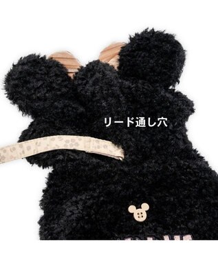 PET PARADISE ディズニー ミニーマウス おそろいパーカー 小型犬 ホワイト×ブラック