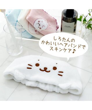 Mother garden しろたん ふわふわヘアバンド ホワイト
