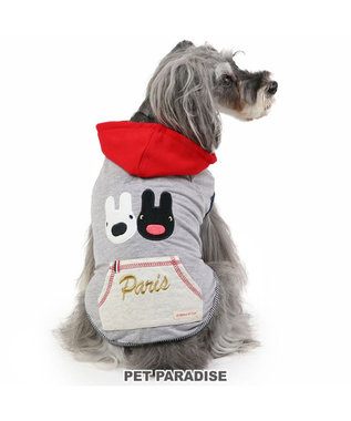  リサとガスパール マフポケット パーカー  小型犬