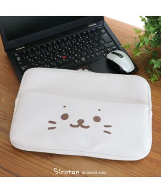 Mother garden しろたん パソコンケース 顔ぼん