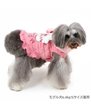 PET PARADISE ディズニー ミニーマウス マフラー付き トレーナー 小型犬 ミニーマウス