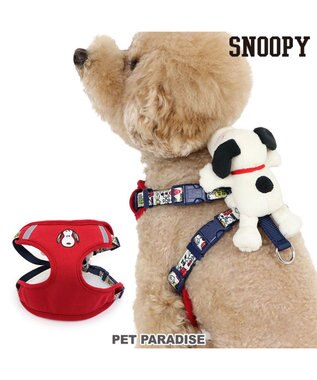 PET PARADISE スヌーピー マスコット付きハーネス Ｓ 小型犬